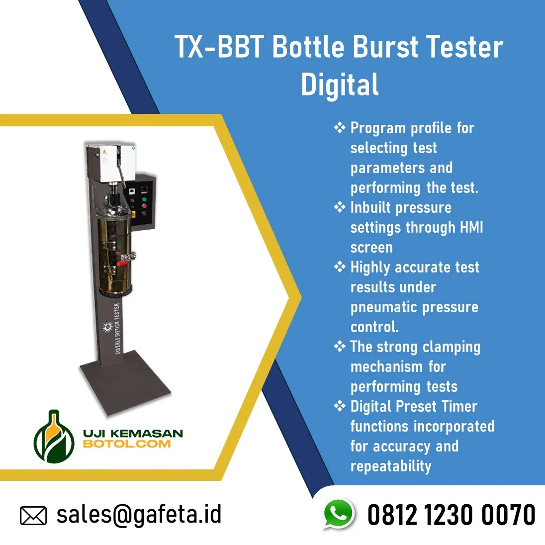 Bottle Testing Equipment
